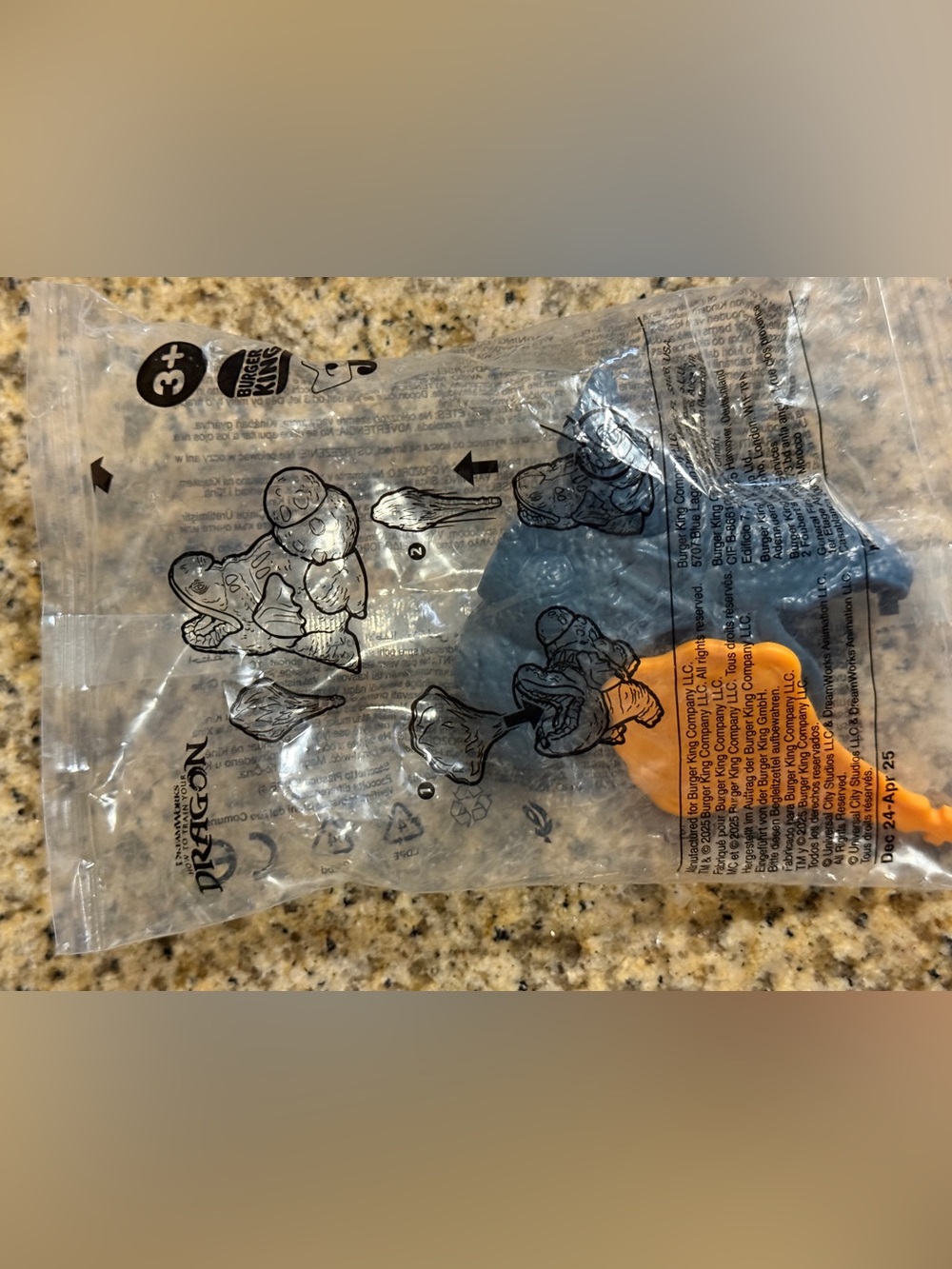 Burger King How To Train Your Dragon kids toy